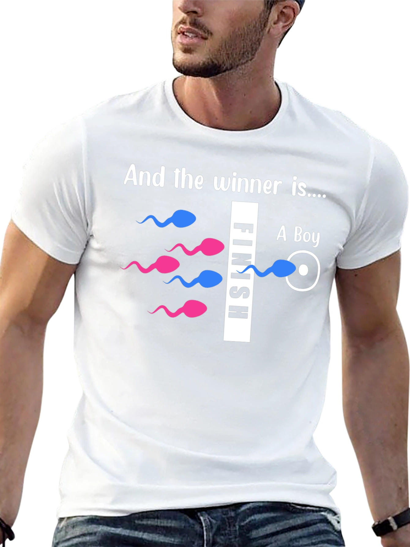 Funny Baby Gender Reveal T-Shirt