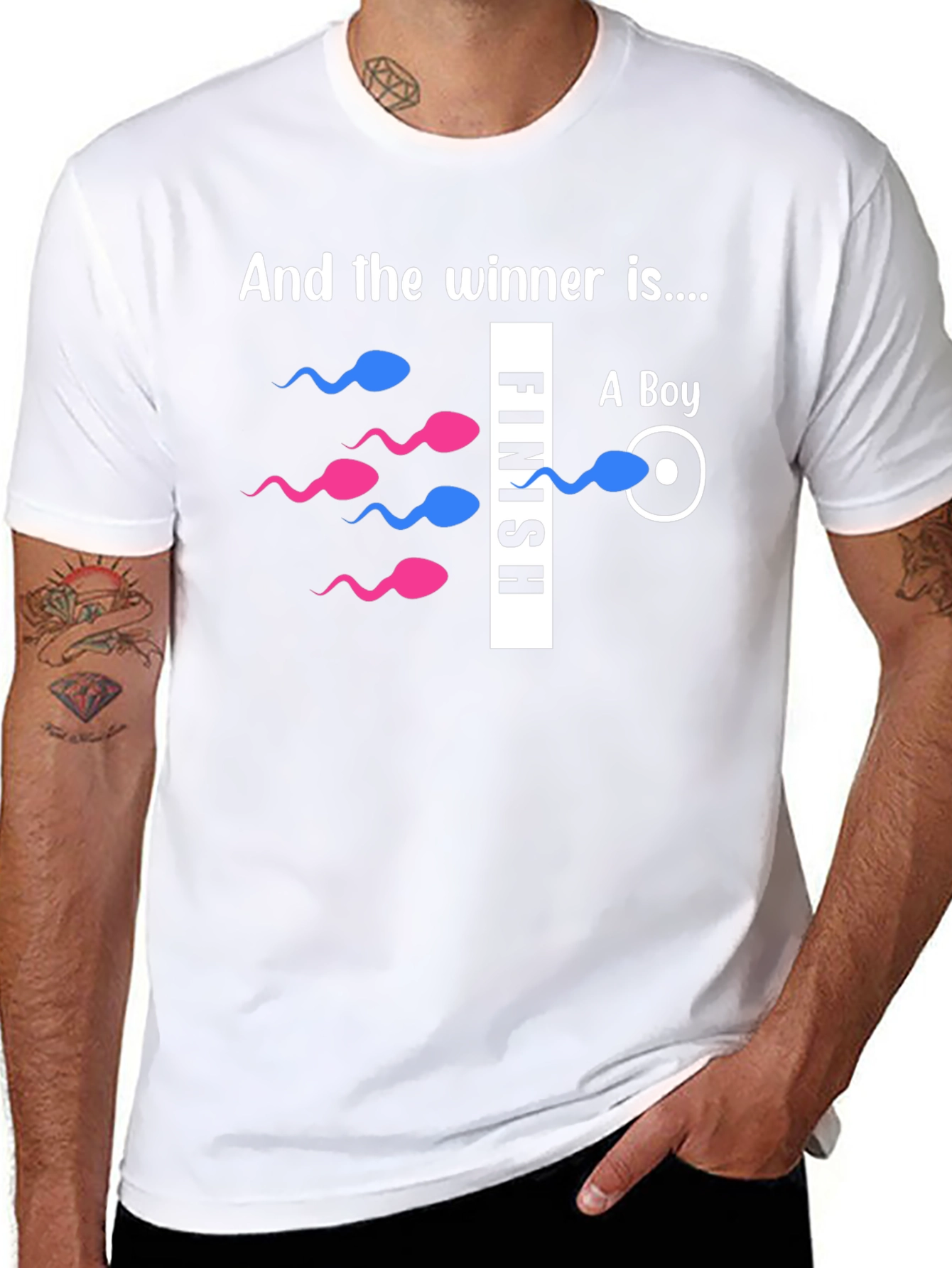 Funny Baby Gender Reveal T-Shirt