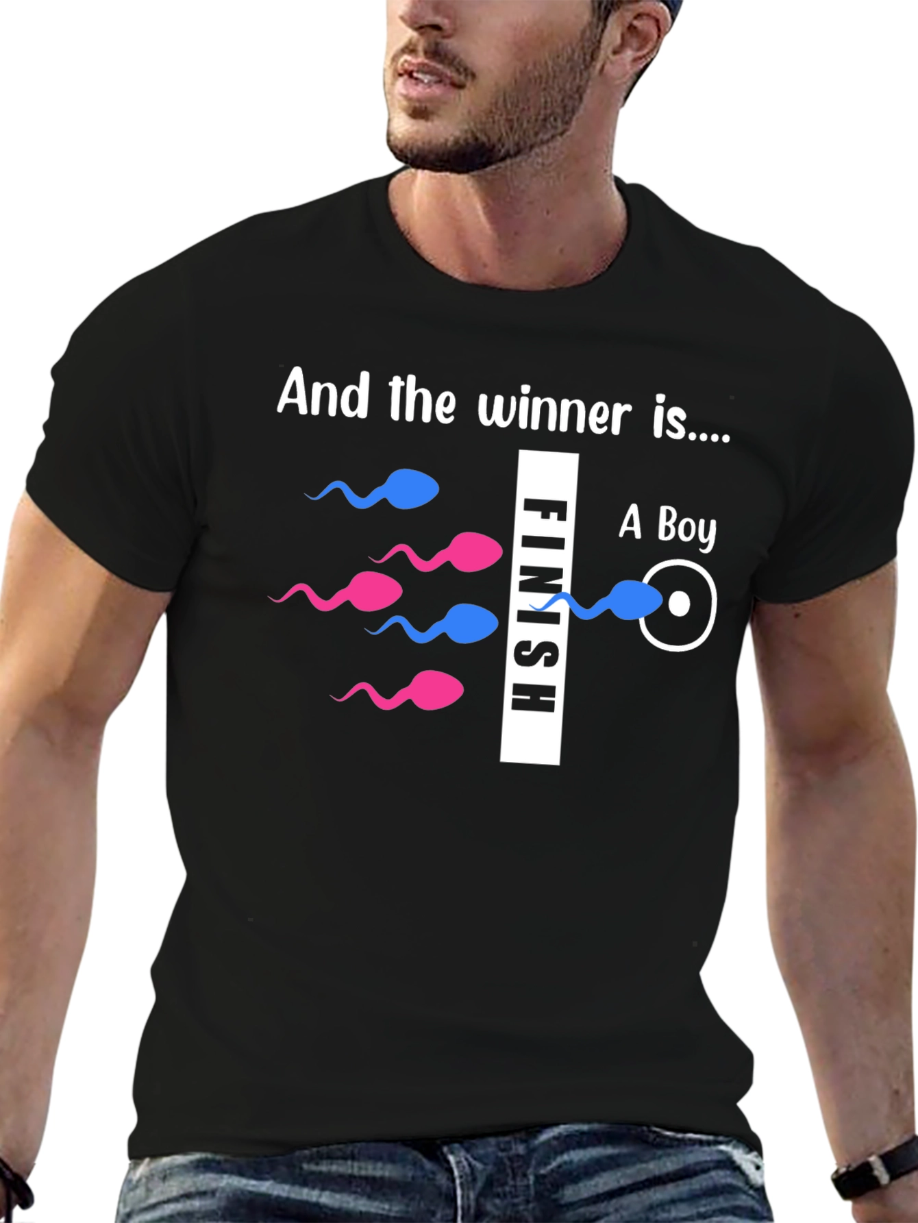 Funny Baby Gender Reveal T-Shirt