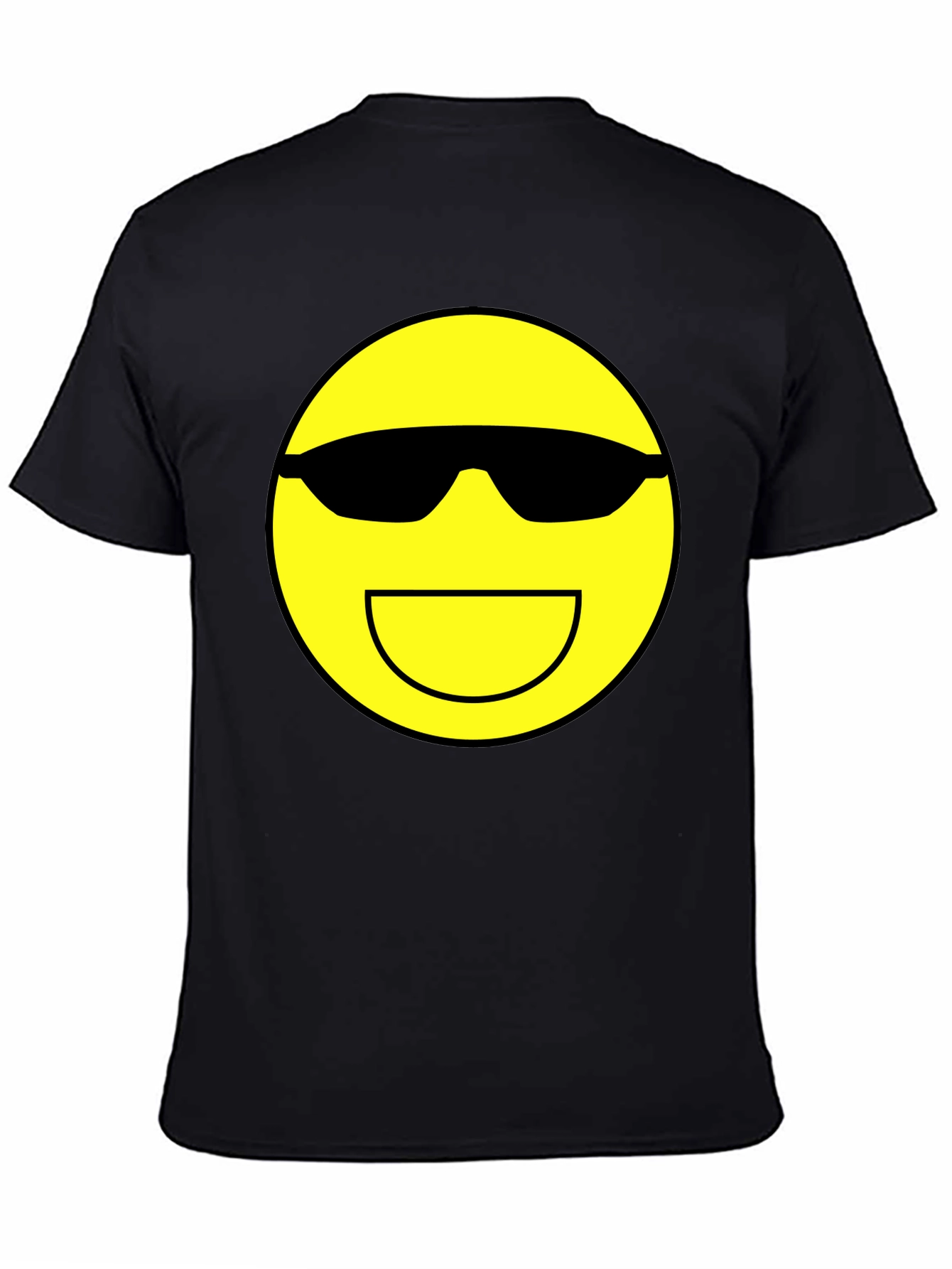 Cool Emoji Graphic Tee - Black