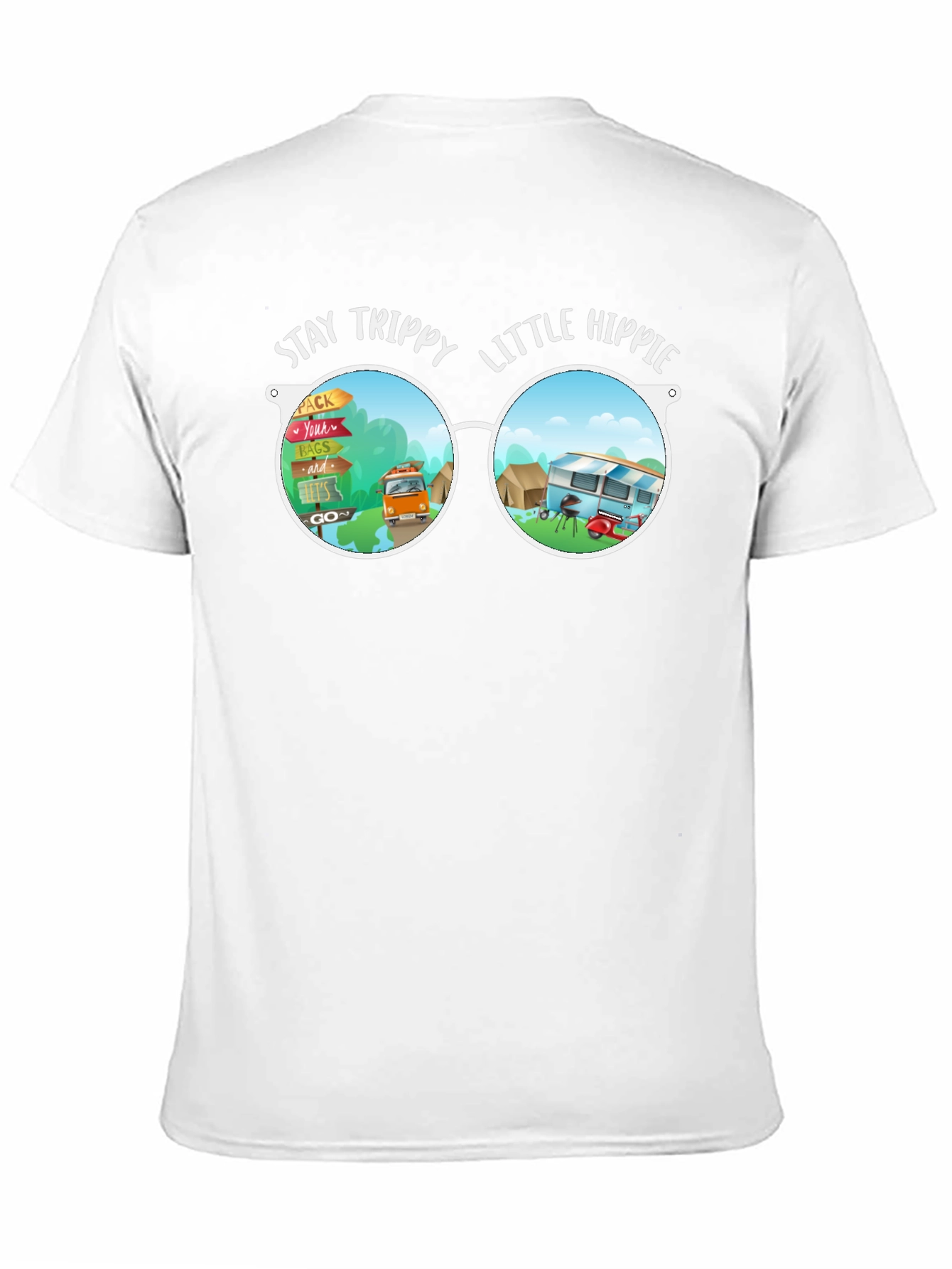 Stay Trippy Little Hippie Graphic Tee