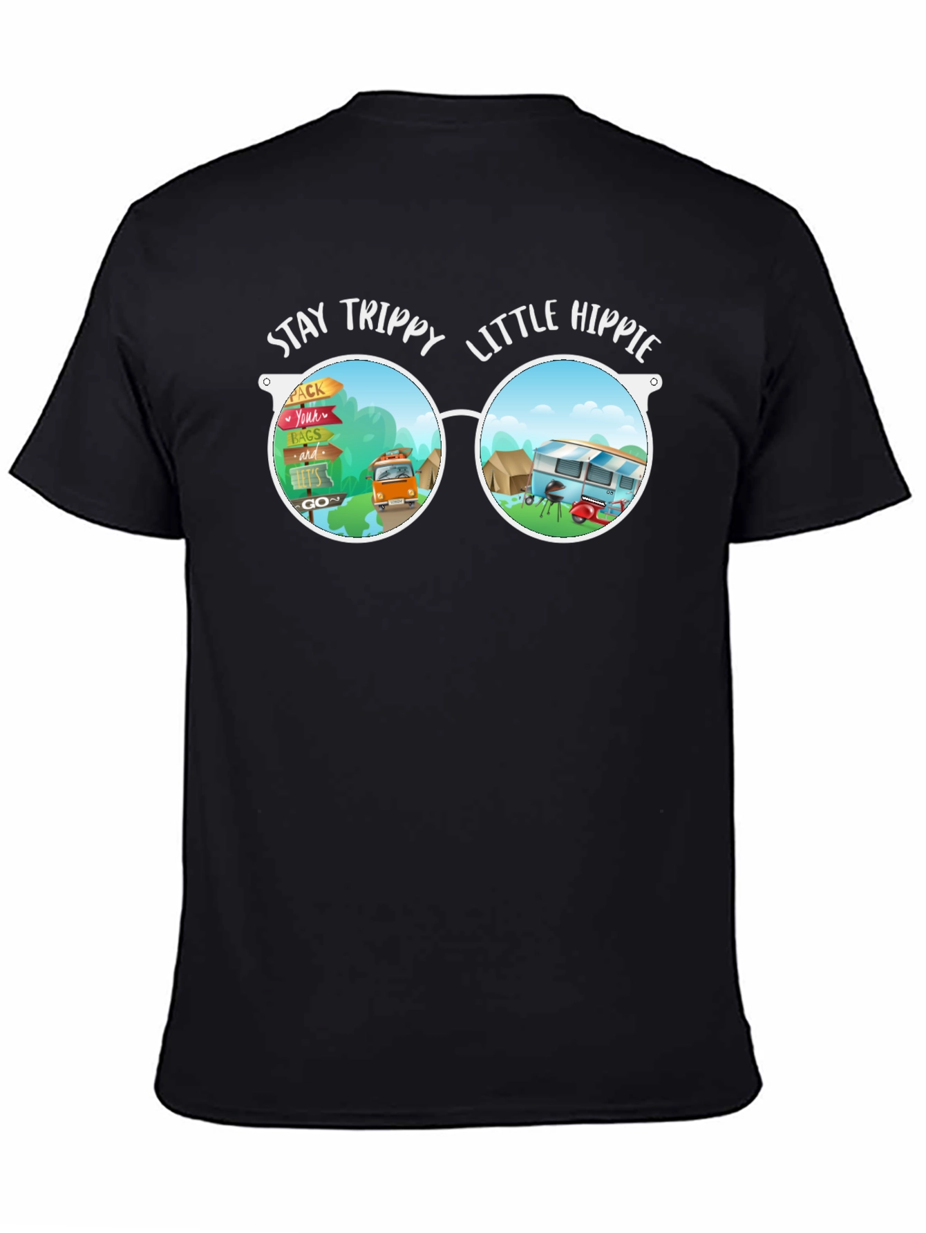 Stay Trippy Little Hippie Graphic Tee
