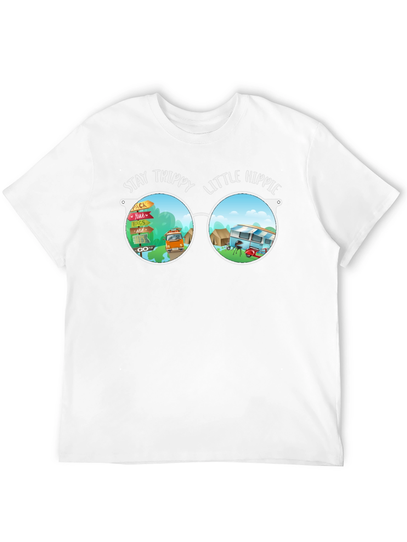 Stay Trippy Little Hippie Graphic Tee