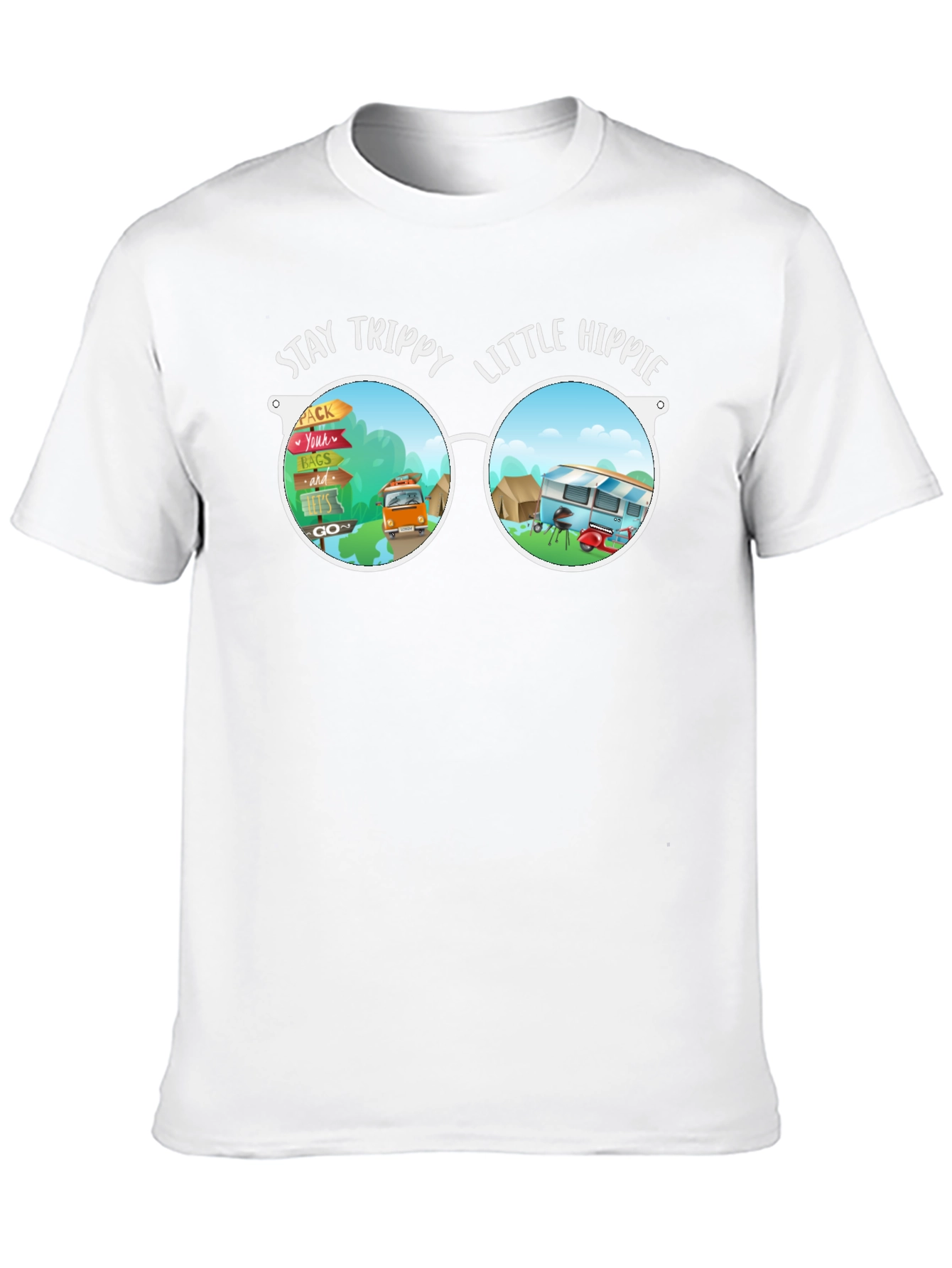 Stay Trippy Little Hippie Graphic Tee