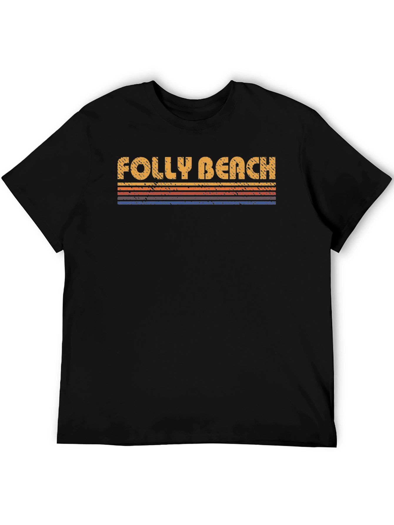Folly Beach Retro T-Shirt