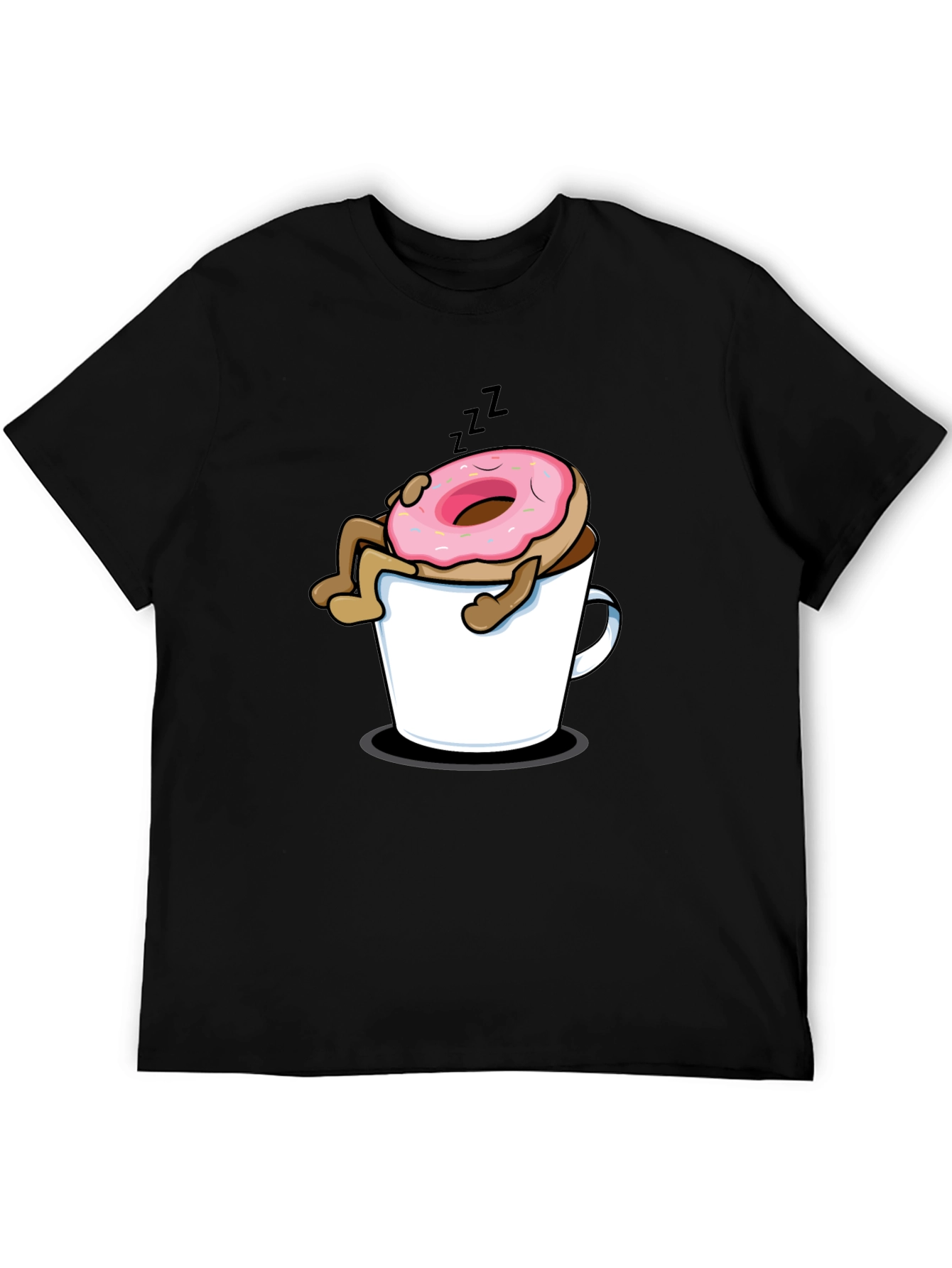 Sleepy Donut Black T-Shirt