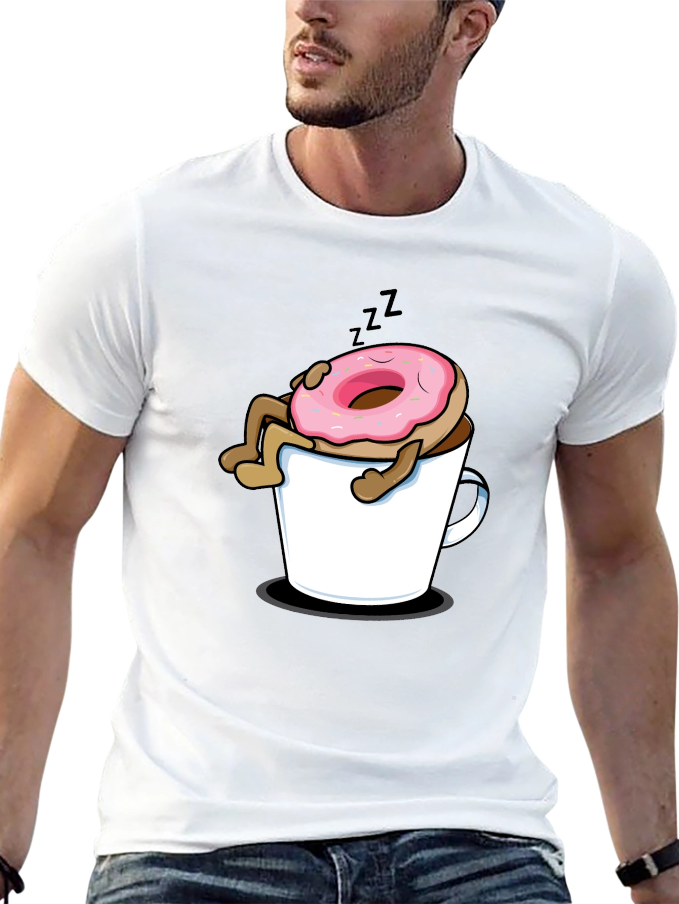 Sleepy Donut Black T-Shirt