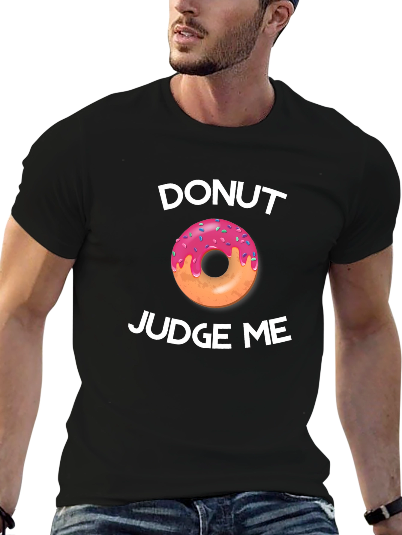 Donut Judge Me Graphic T-Shirt