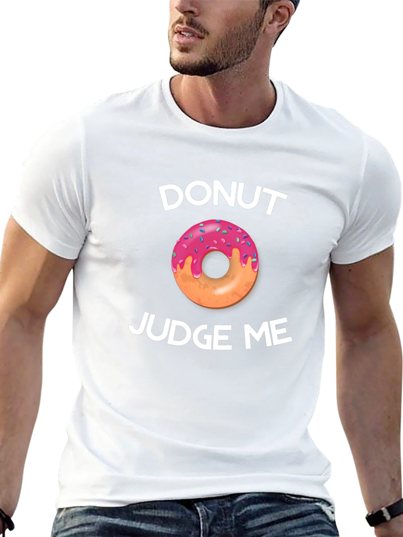 Donut Judge Me Graphic T-Shirt
