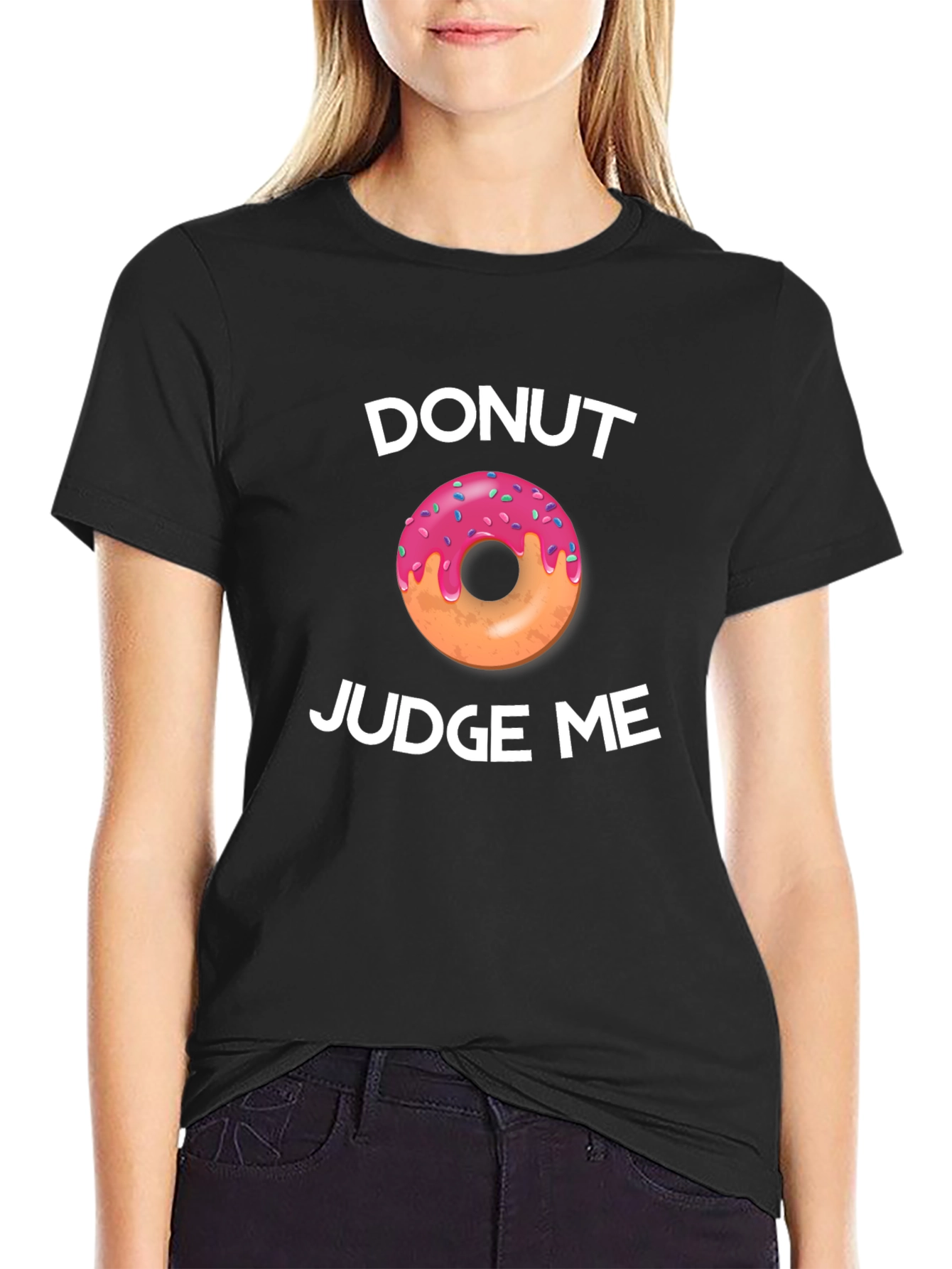 Donut Judge Me Graphic T-Shirt