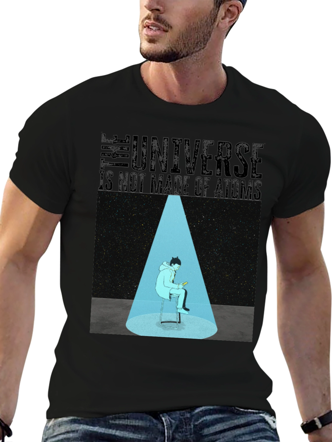 The Universe Tee: Atomic Insight Graphic T-Shirt