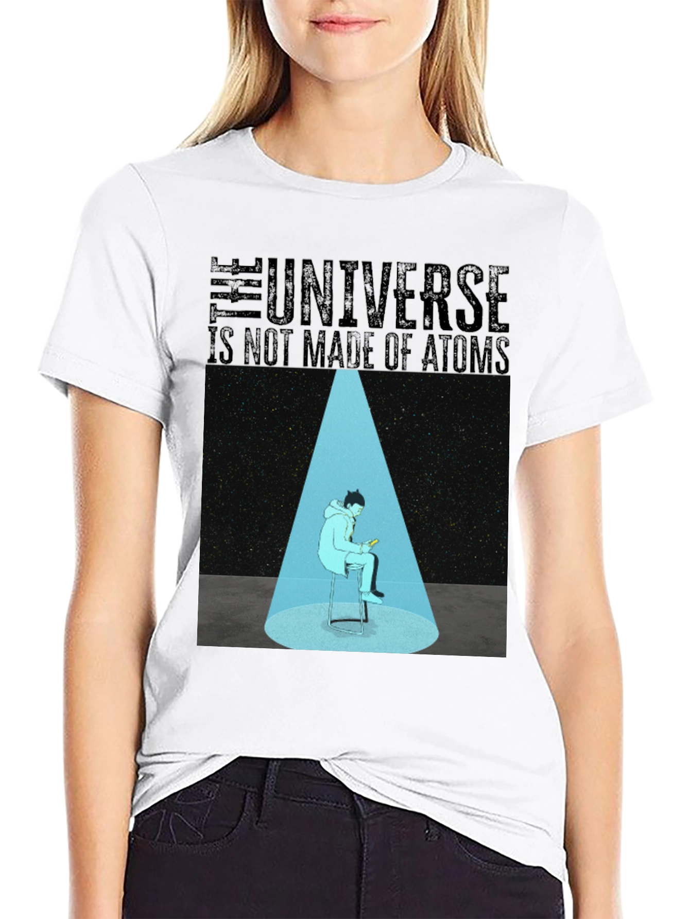 The Universe Tee: Atomic Insight Graphic T-Shirt