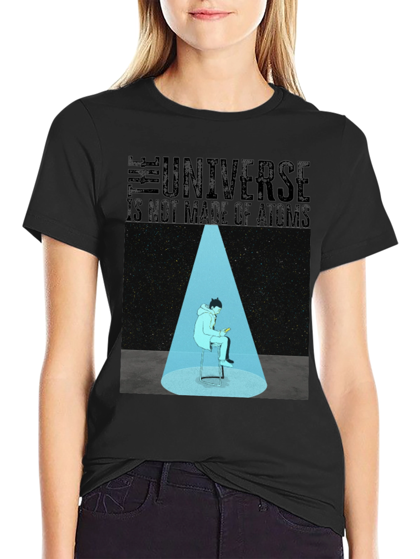 The Universe Tee: Atomic Insight Graphic T-Shirt