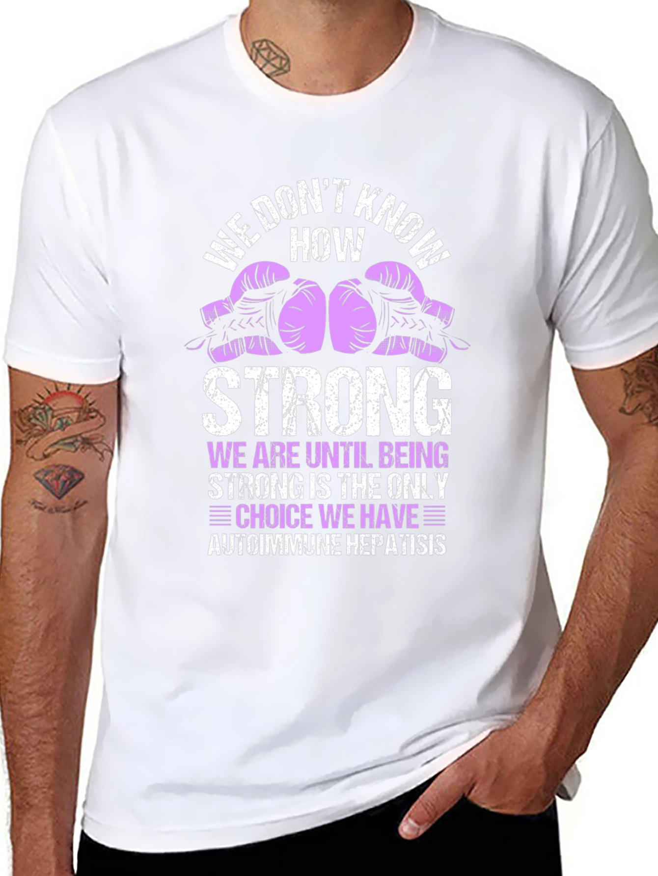 Autoimmune Hepatitis Strong T-Shirt