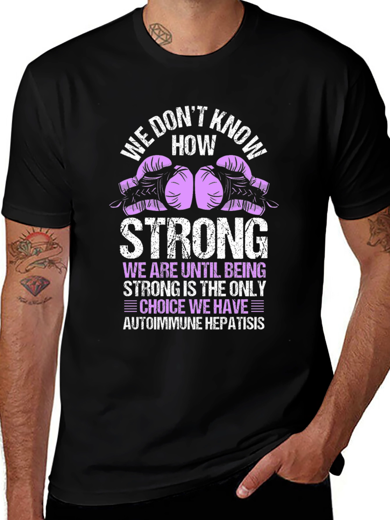 Autoimmune Hepatitis Strong T-Shirt