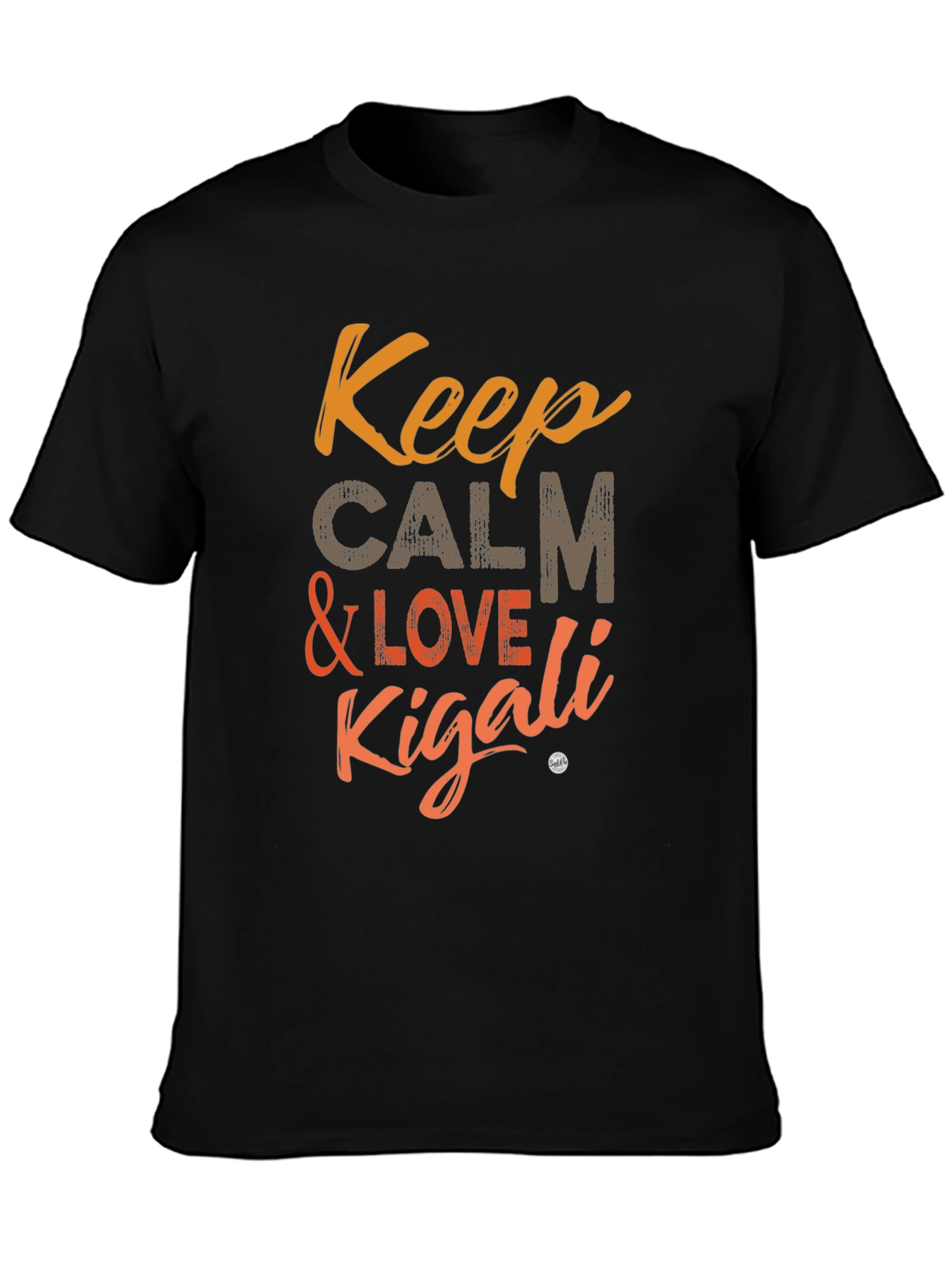 Keep Calm & Love Kigali Graphic T-Shirt