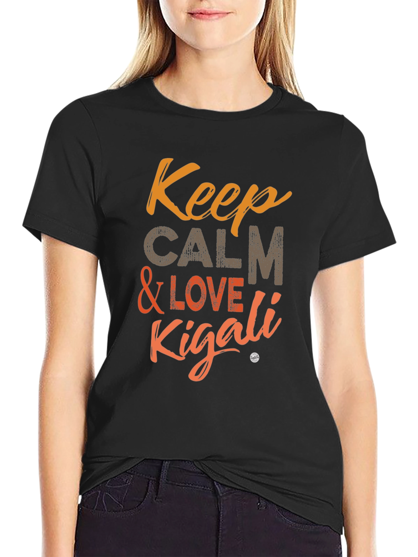 Keep Calm & Love Kigali Graphic T-Shirt