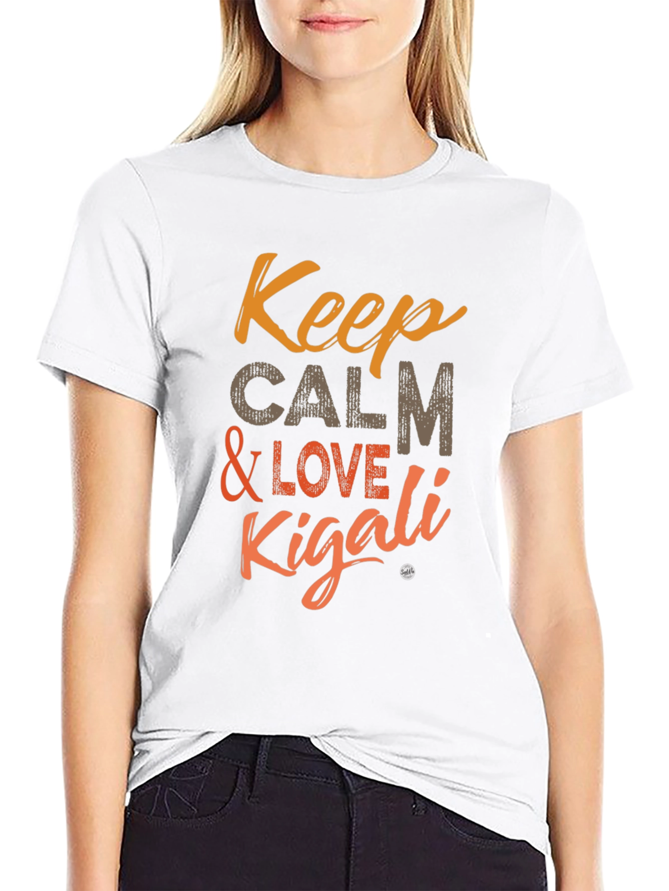 Keep Calm & Love Kigali Graphic T-Shirt