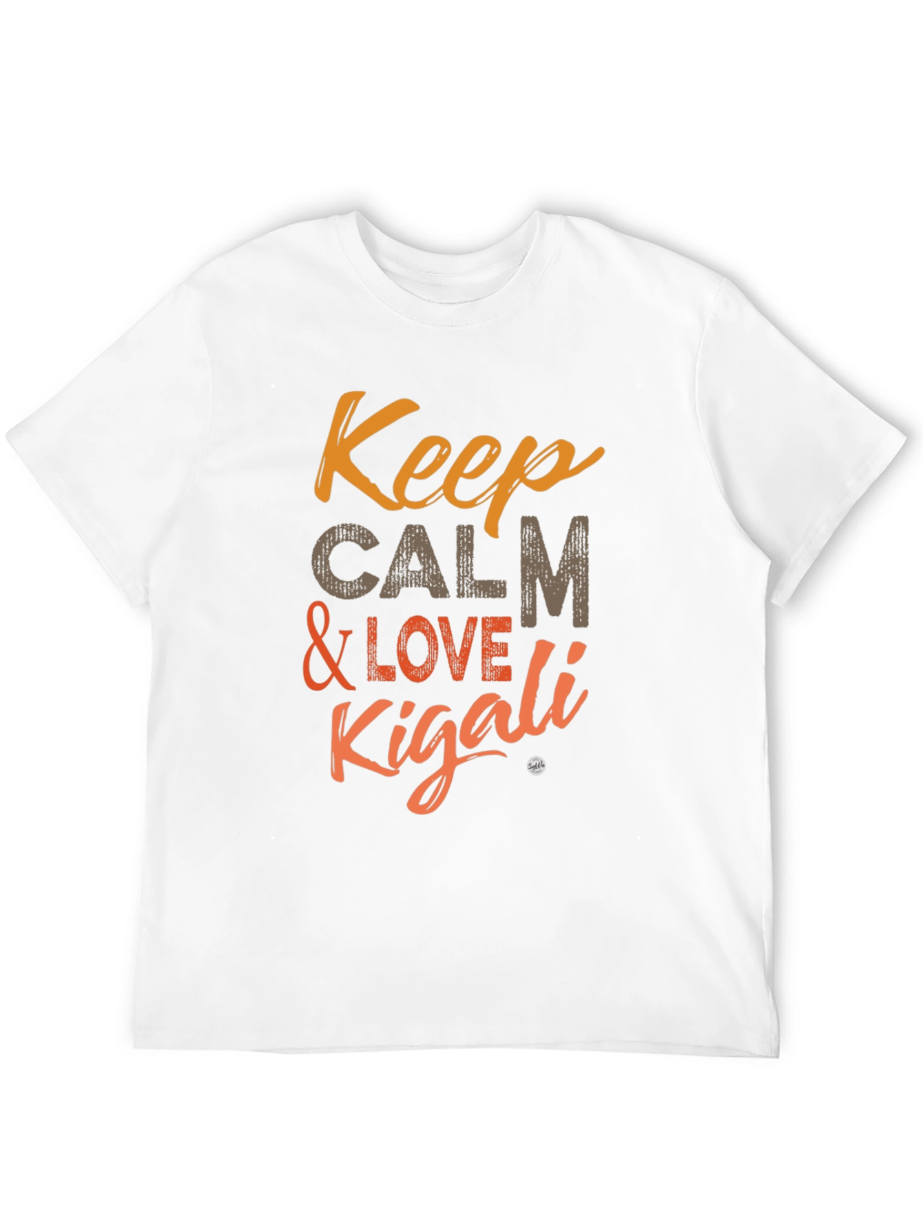 Keep Calm & Love Kigali Graphic T-Shirt