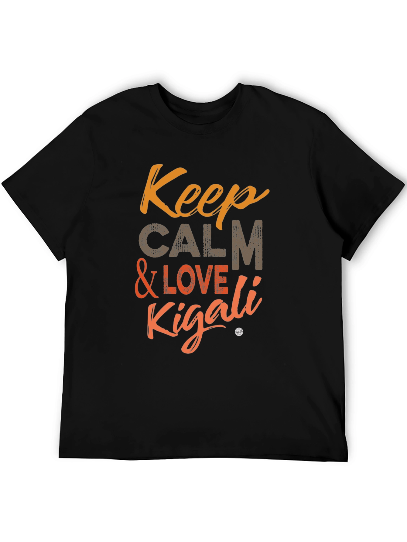 Keep Calm & Love Kigali Graphic T-Shirt