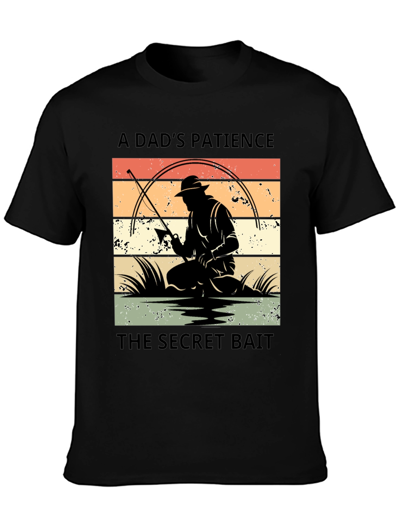 A Dads Patience Fishing T-Shirt