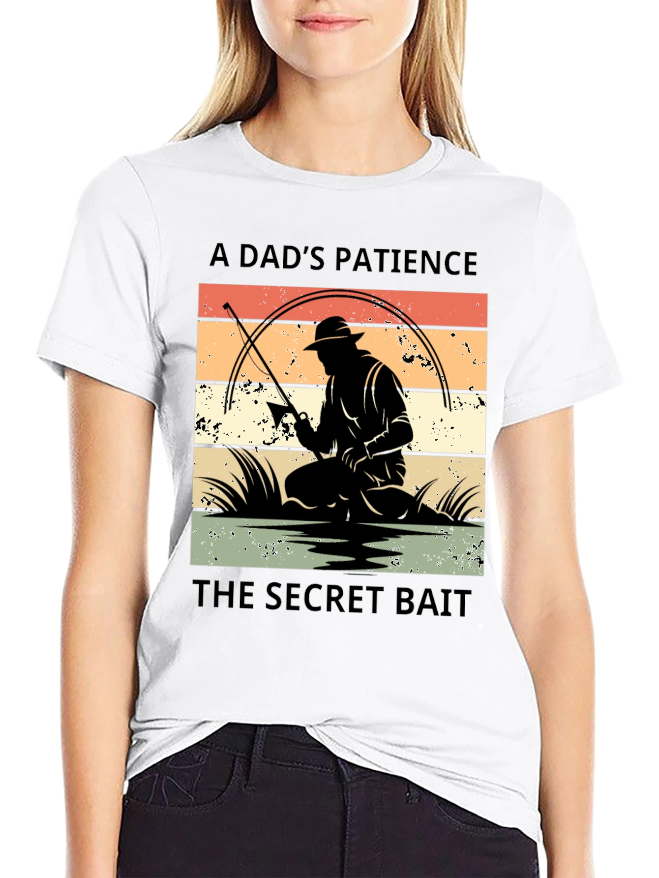 A Dads Patience Fishing T-Shirt