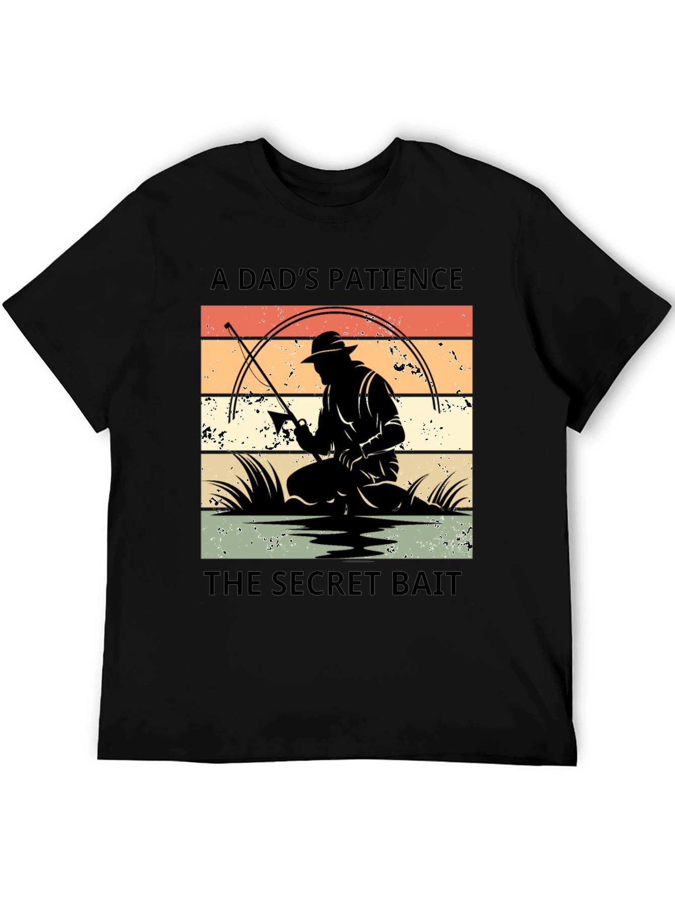 A Dads Patience Fishing T-Shirt