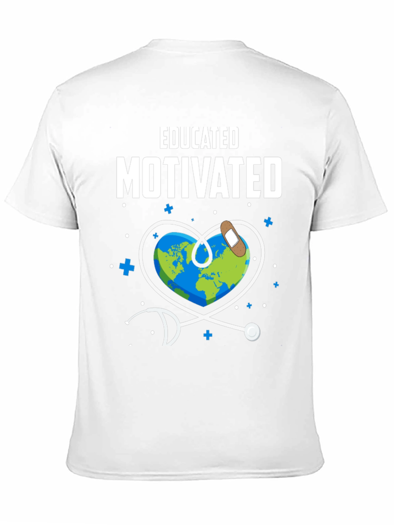 Educated Motivated Graphic T-Shirt