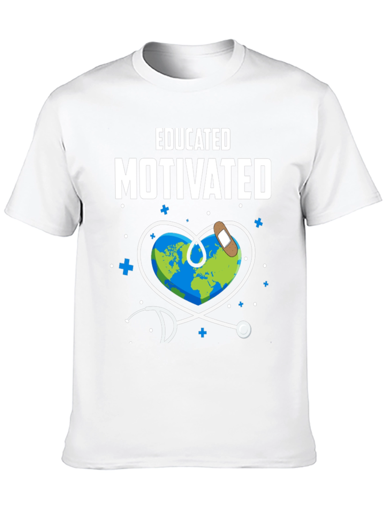 Educated Motivated Graphic T-Shirt