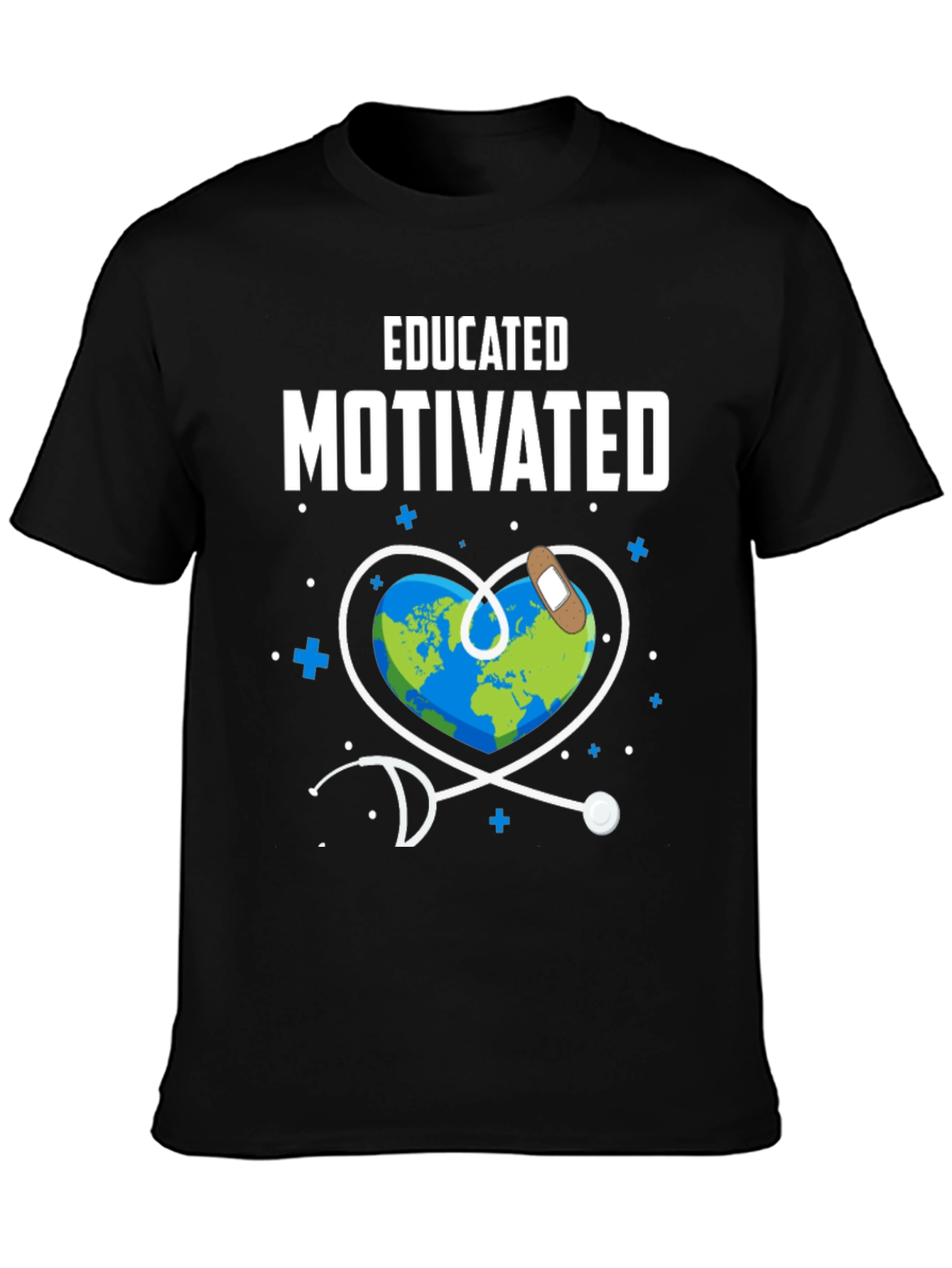 Educated Motivated Graphic T-Shirt