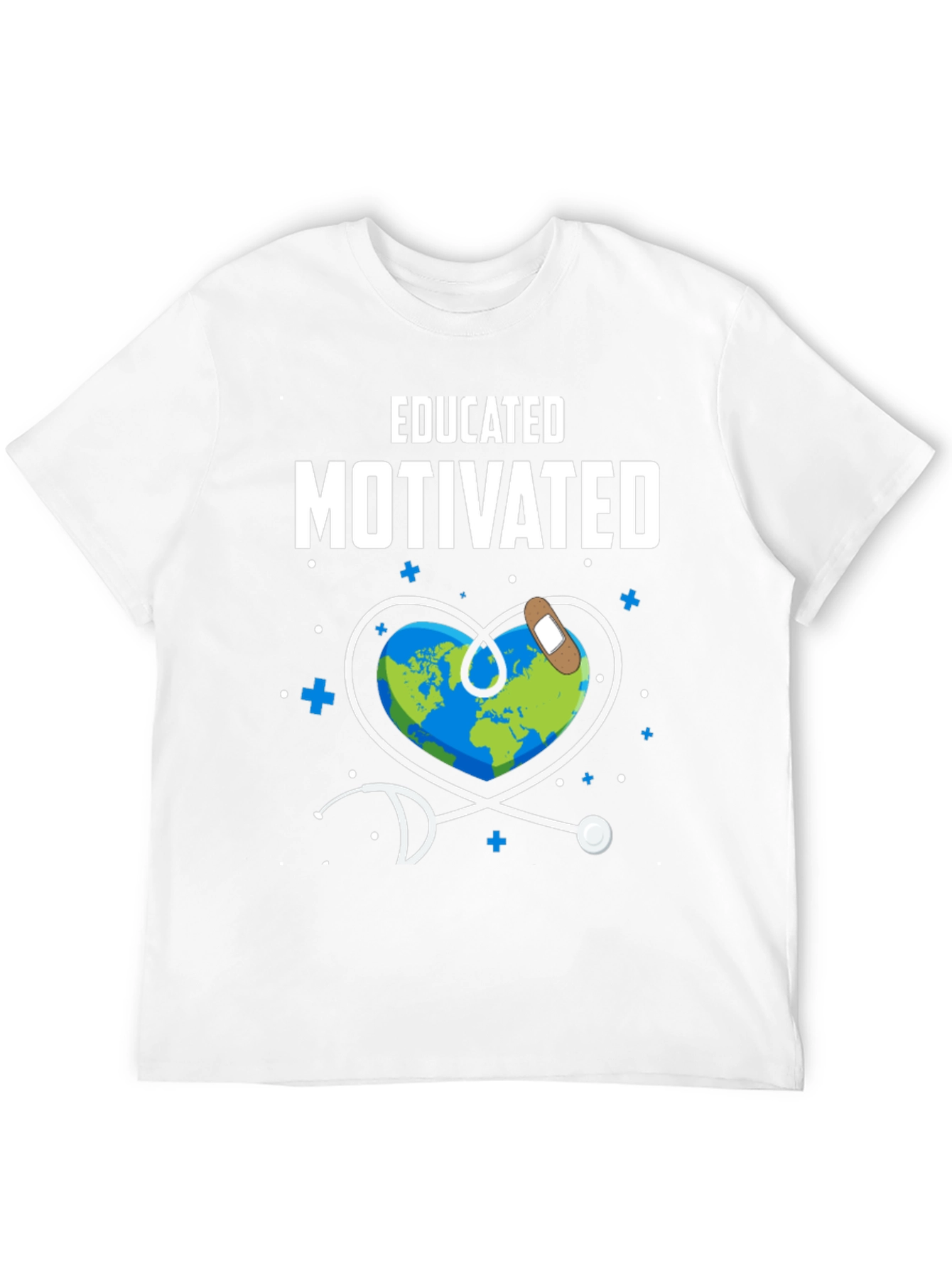 Educated Motivated Graphic T-Shirt