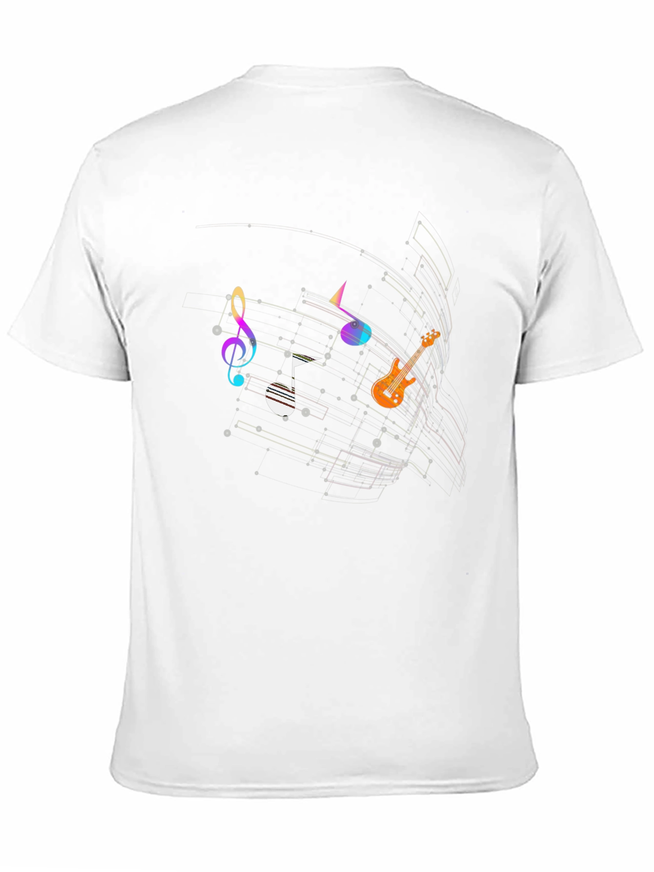 Music Notes Graphic T-Shirt - Stylish & Unique Design