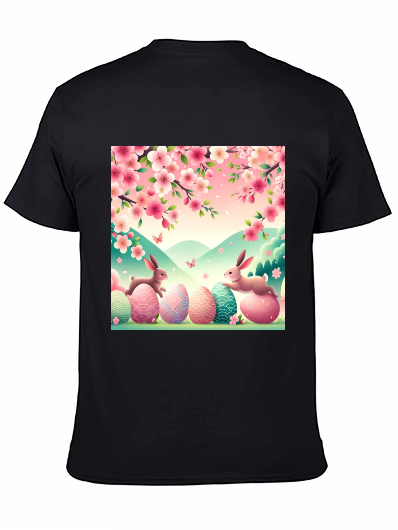 Easter Bunny Egg T-Shirt: Springtime Celebration