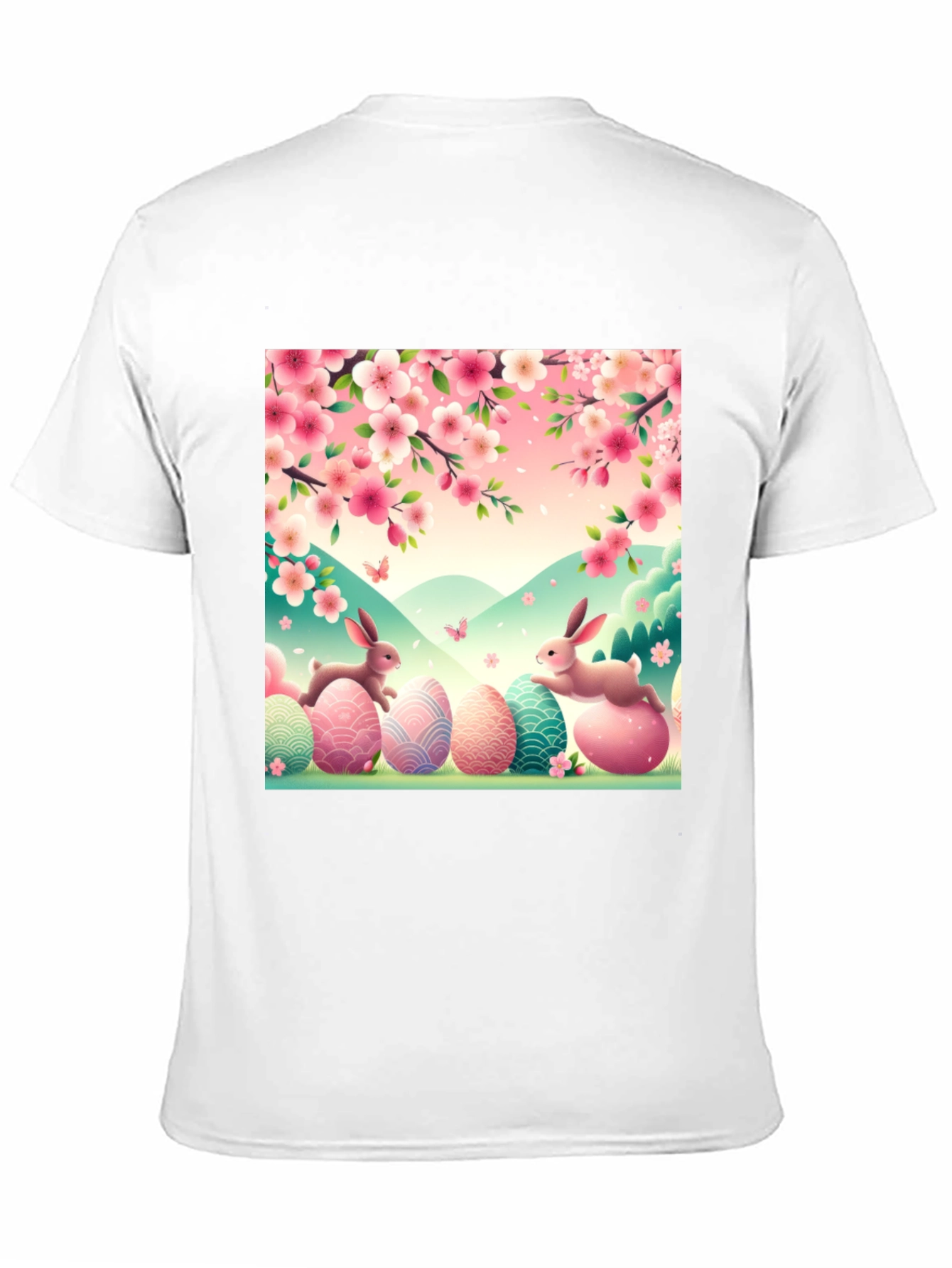 Easter Bunny Egg T-Shirt: Springtime Celebration