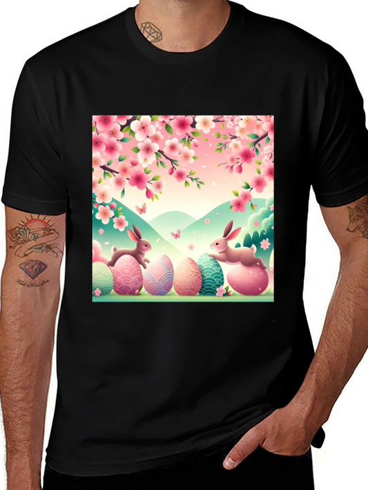 Easter Bunny Egg T-Shirt: Springtime Celebration