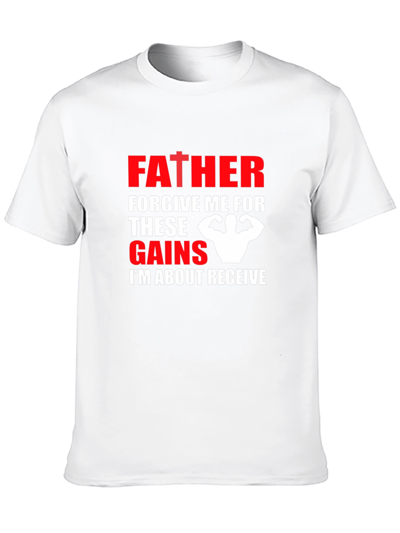 Father Forgive Me Gains Black T-Shirt