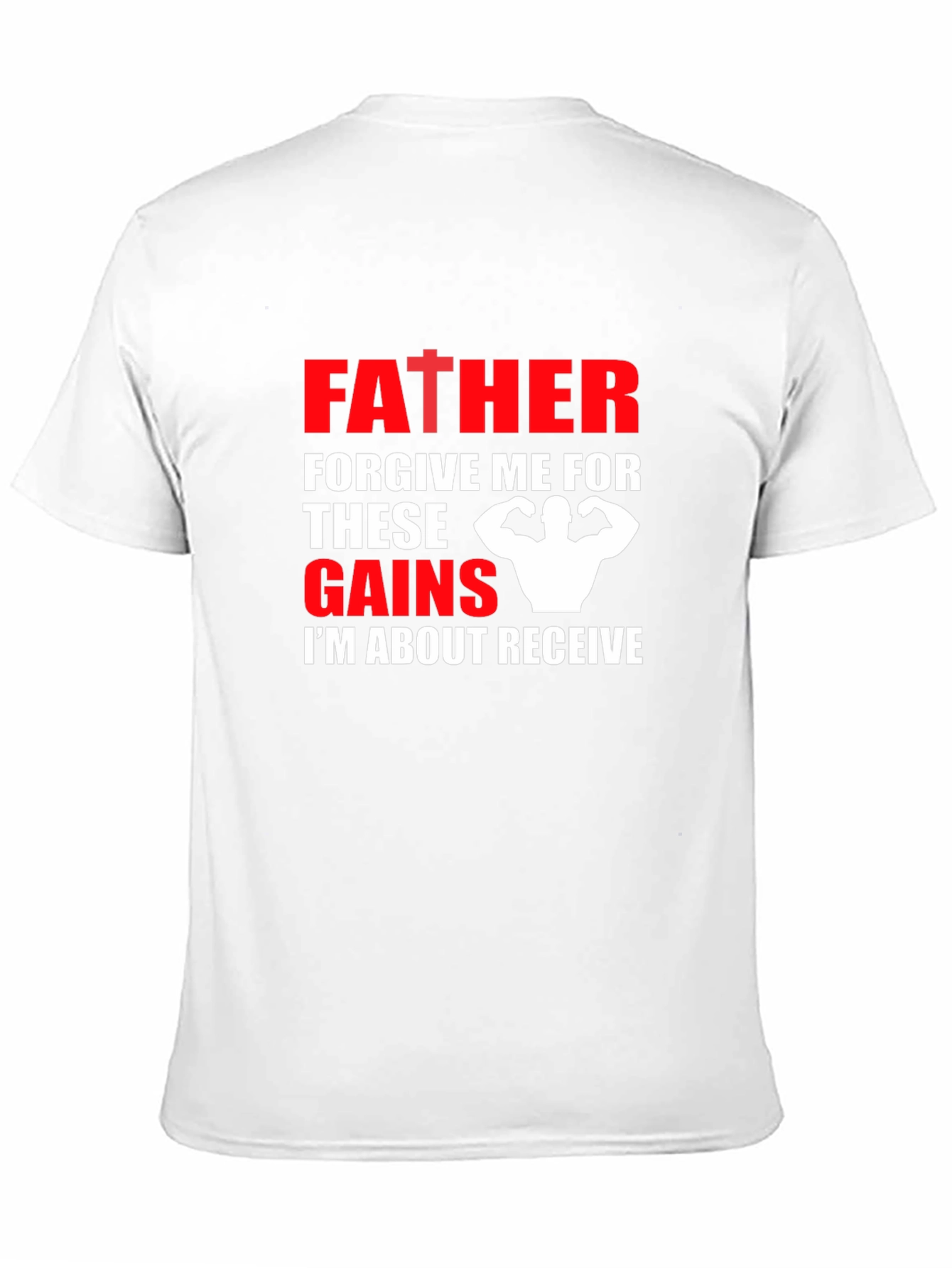 Father Forgive Me Gains Black T-Shirt