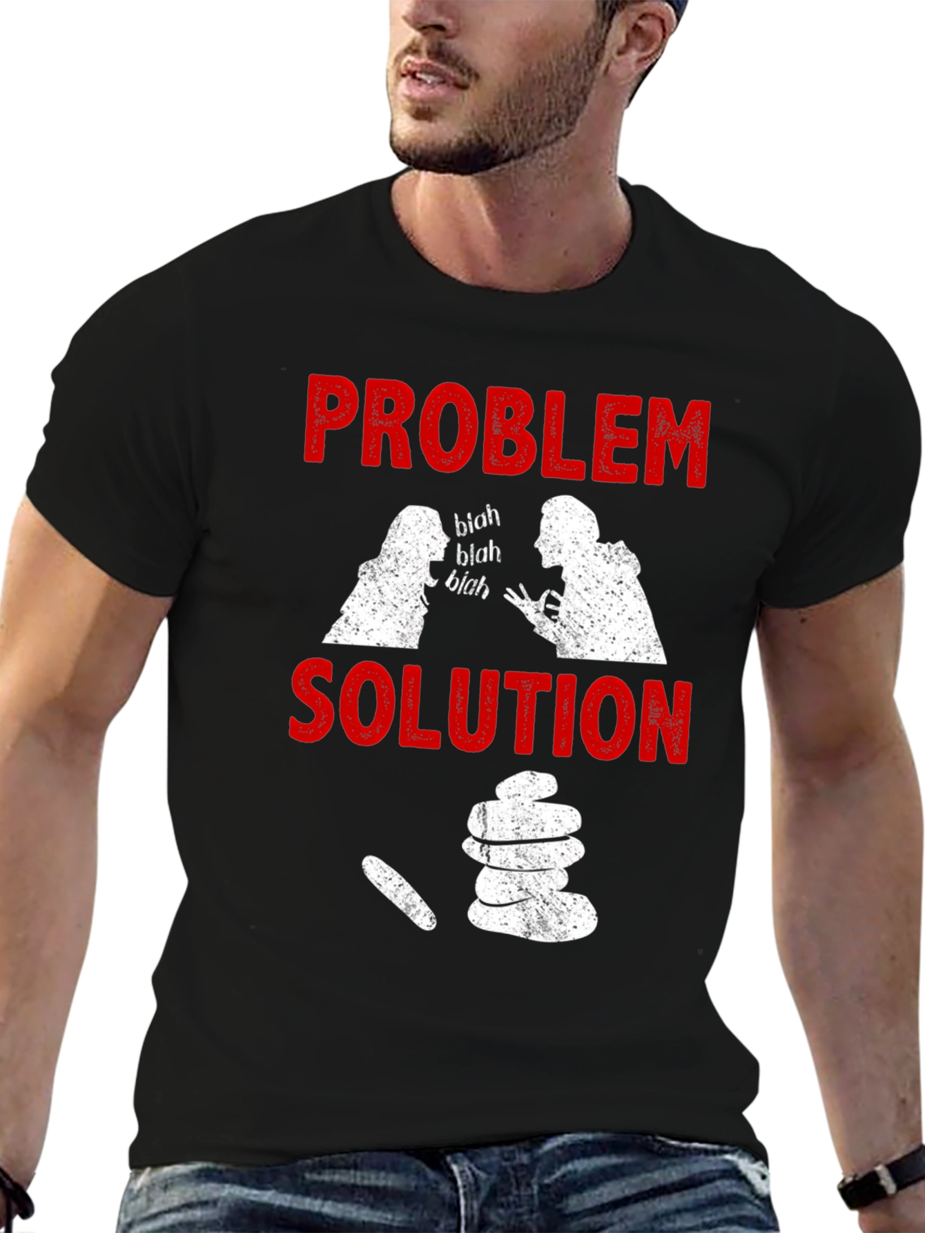 Problem Solution Funny T-Shirt