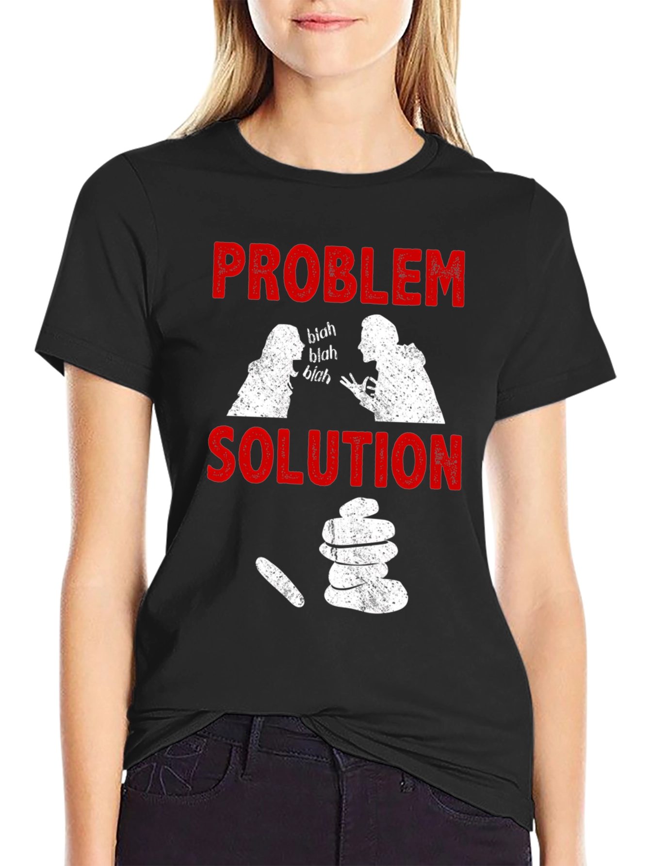 Problem Solution Funny T-Shirt