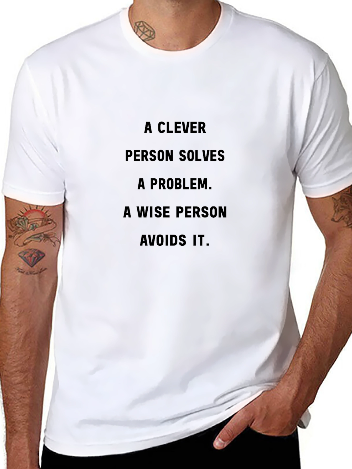 Clever Person Solves Problem T-Shirt