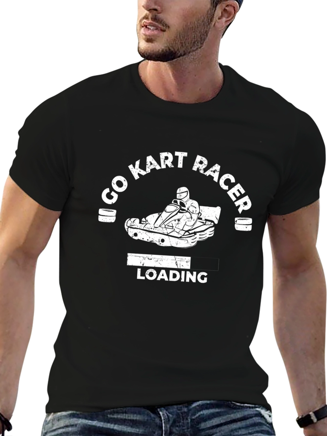 Go Kart Racer Loading T-Shirt