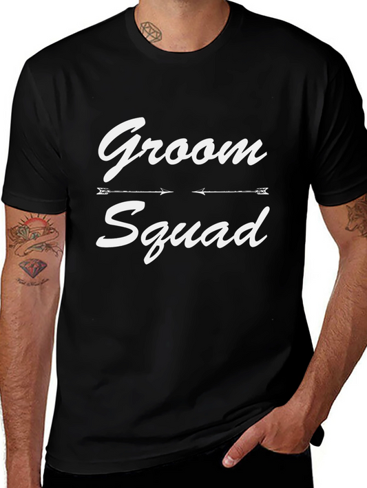Groom Squad T-Shirt - Wedding Party Apparel