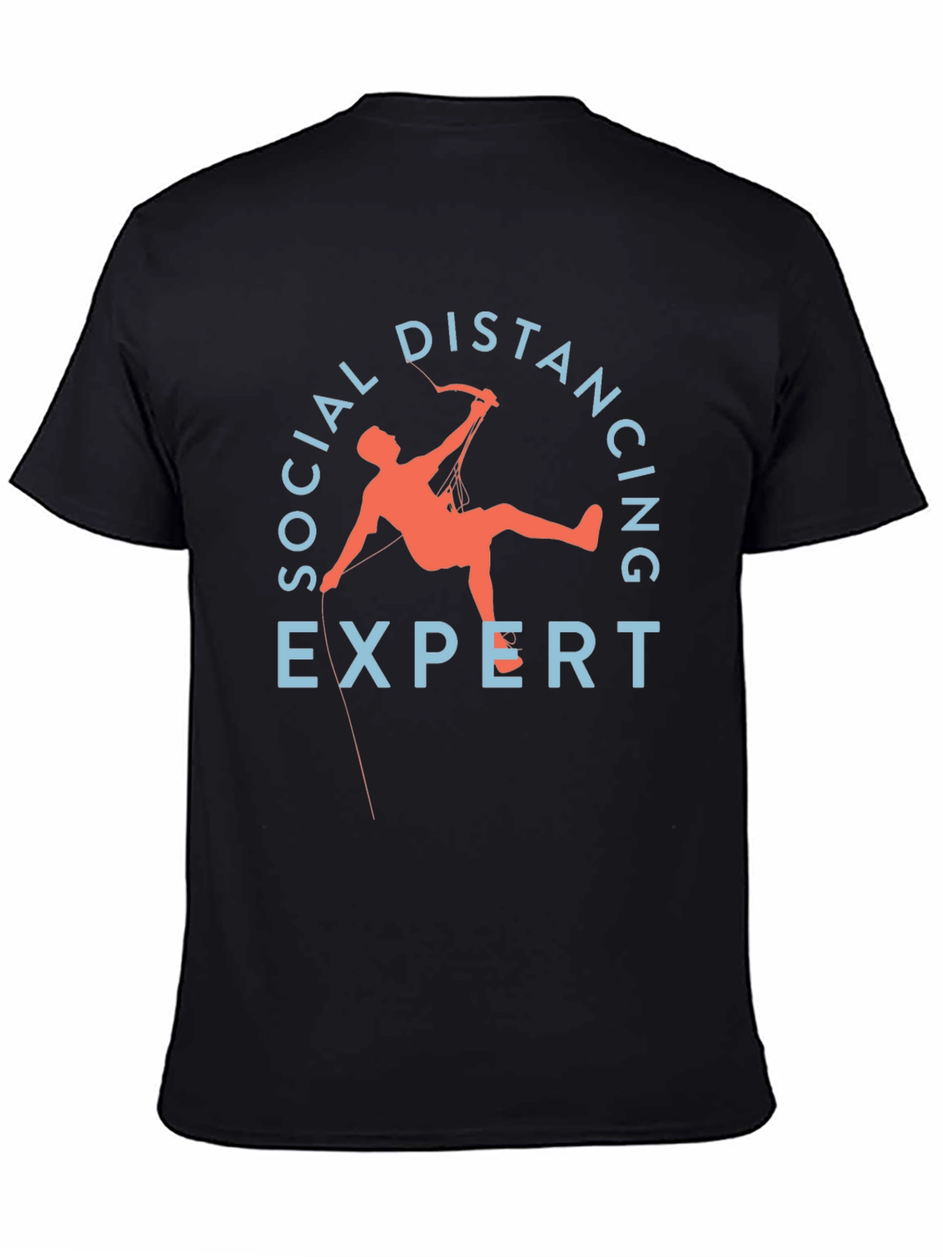 Social Distancing Expert T-Shirt - Funny Climber Tee