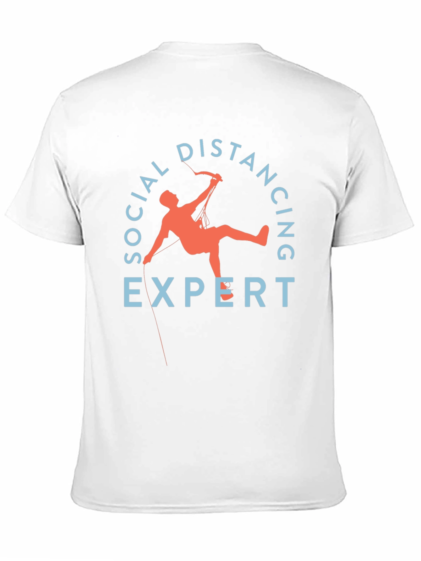 Social Distancing Expert T-Shirt - Funny Climber Tee