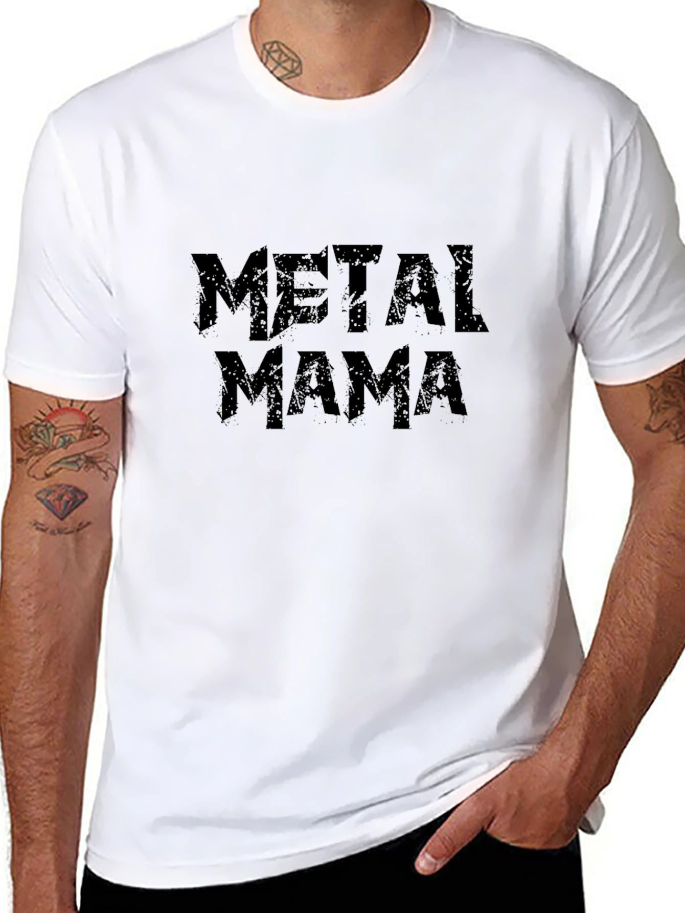 Metal Mama Black Graphic Tee