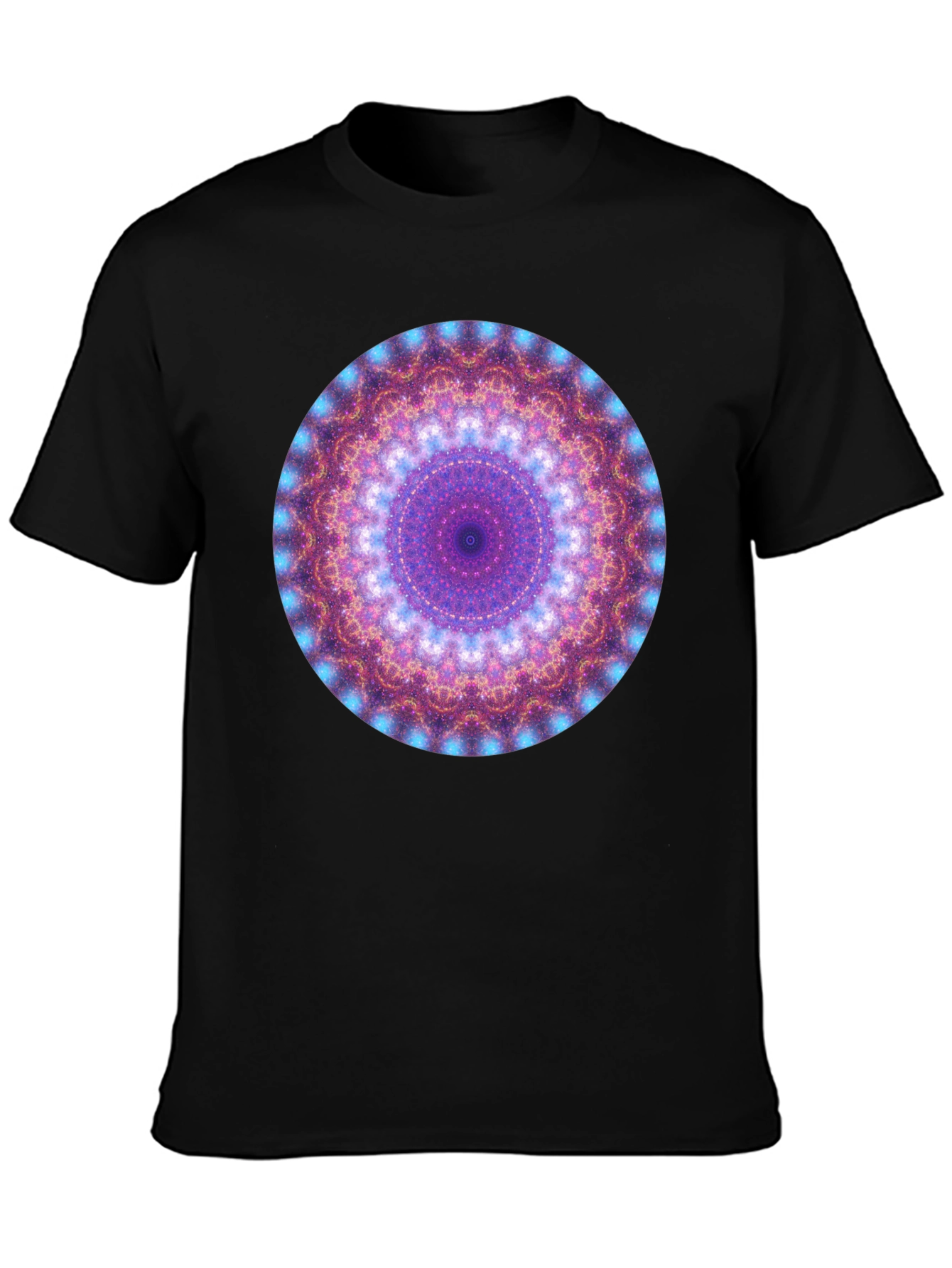 Mandala Graphic Black T-Shirt