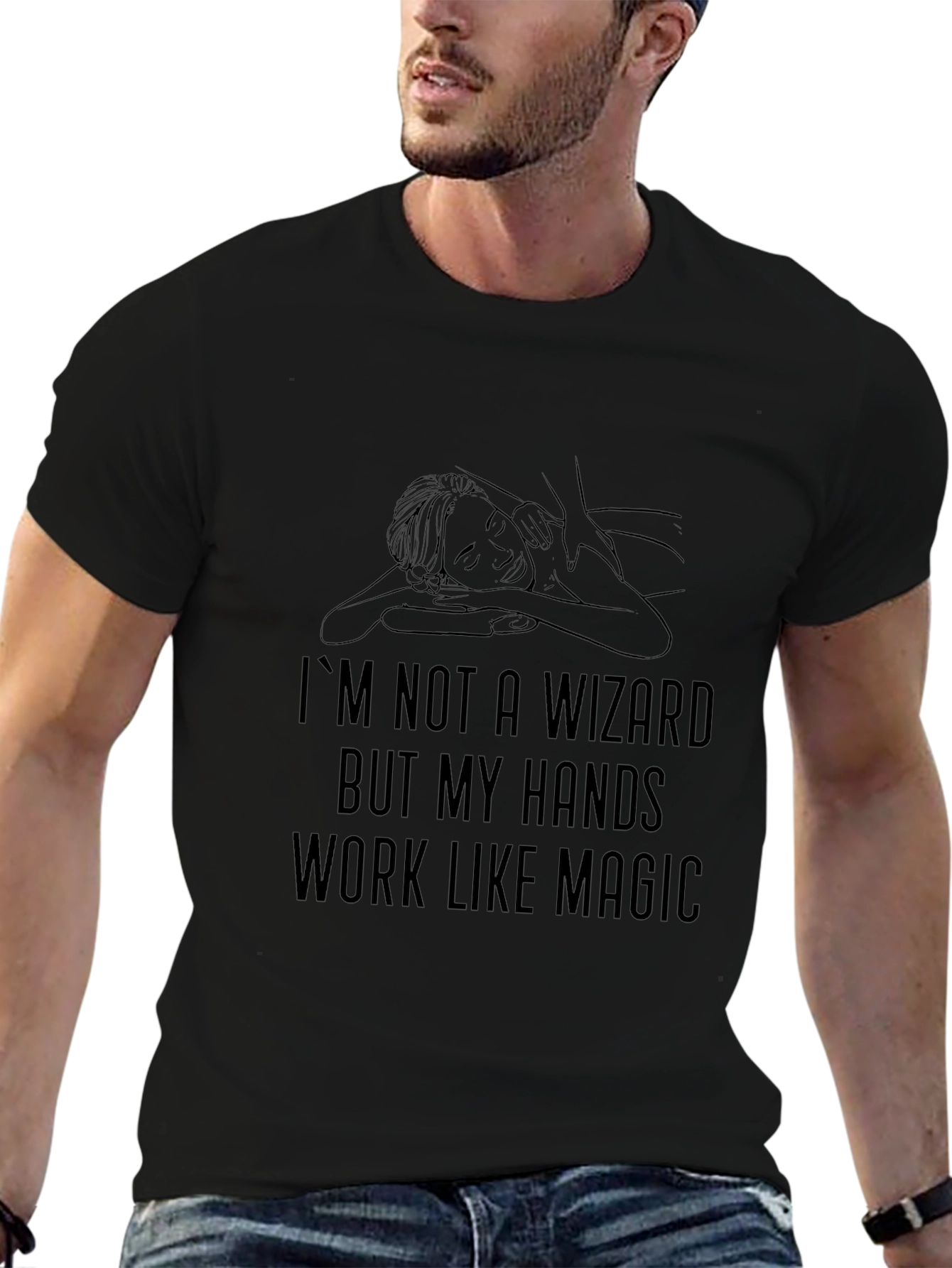 Wizard Hands Massage Therapist T-Shirt