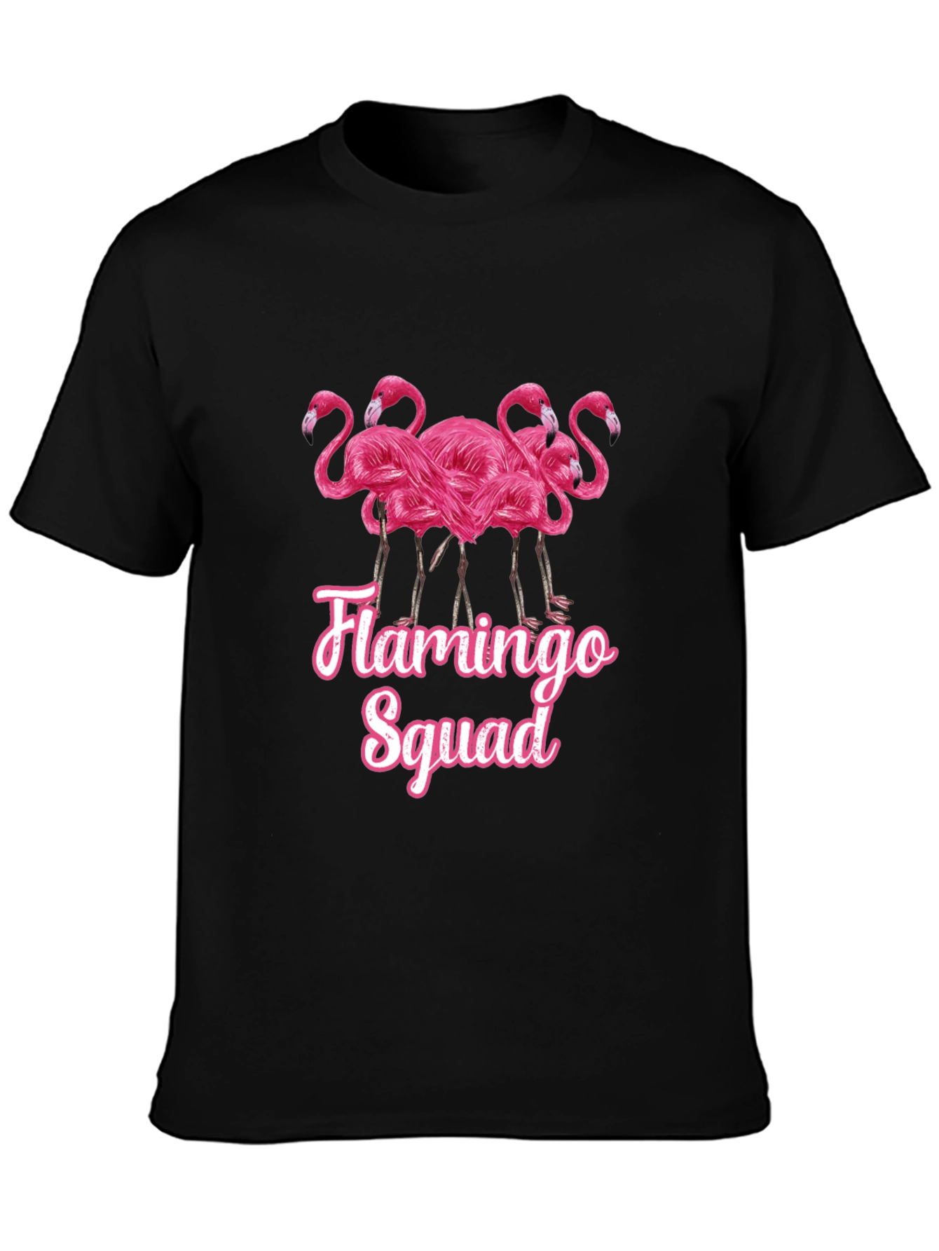Flamingo Squad Graphic T-Shirt