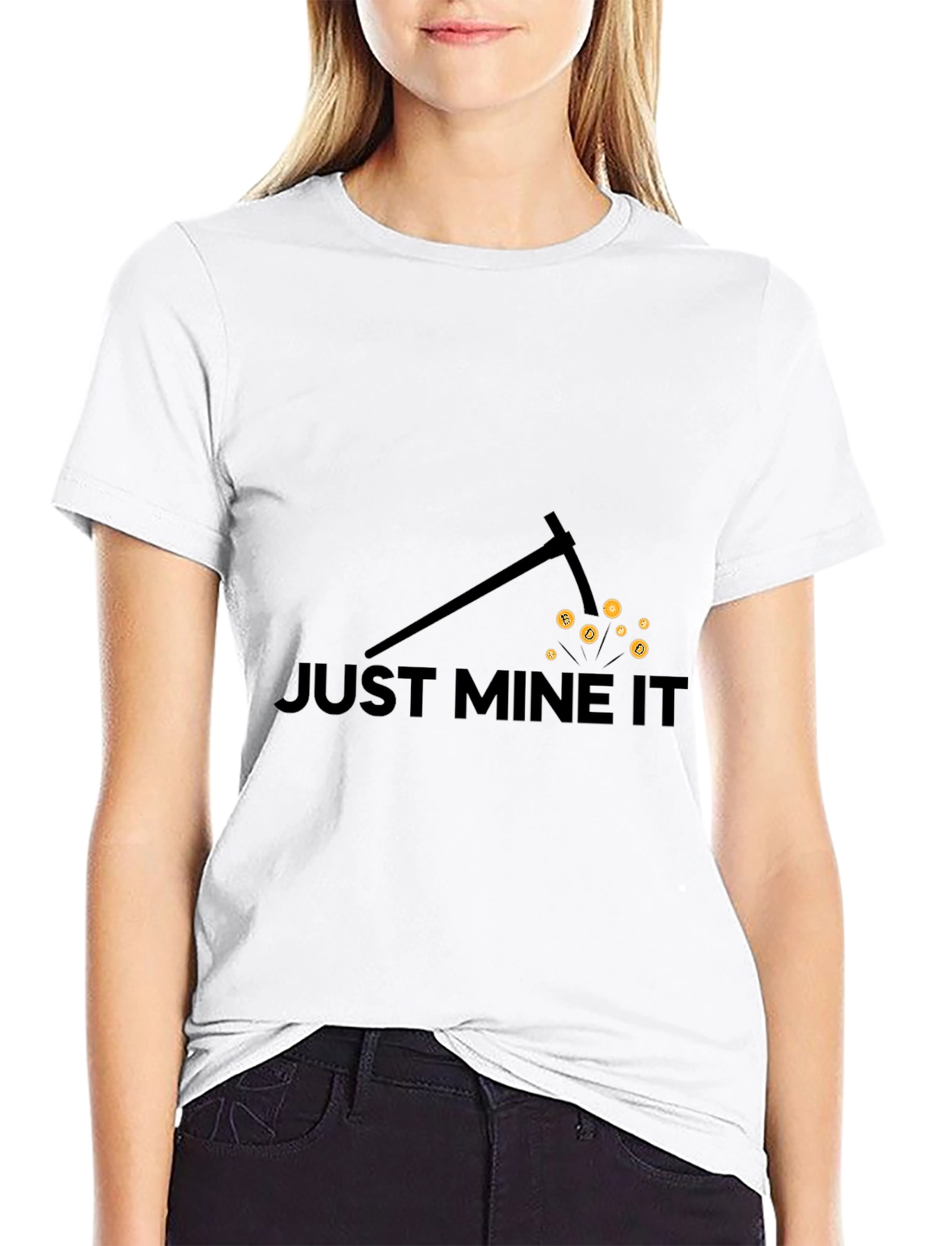Just Mine It - Bitcoin Miner T-Shirt