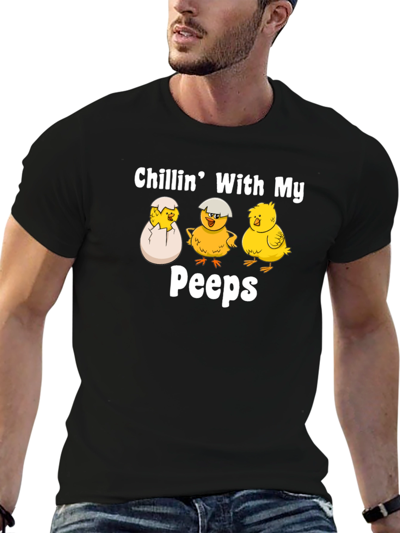 Chillin With My Peeps Graphic Tee